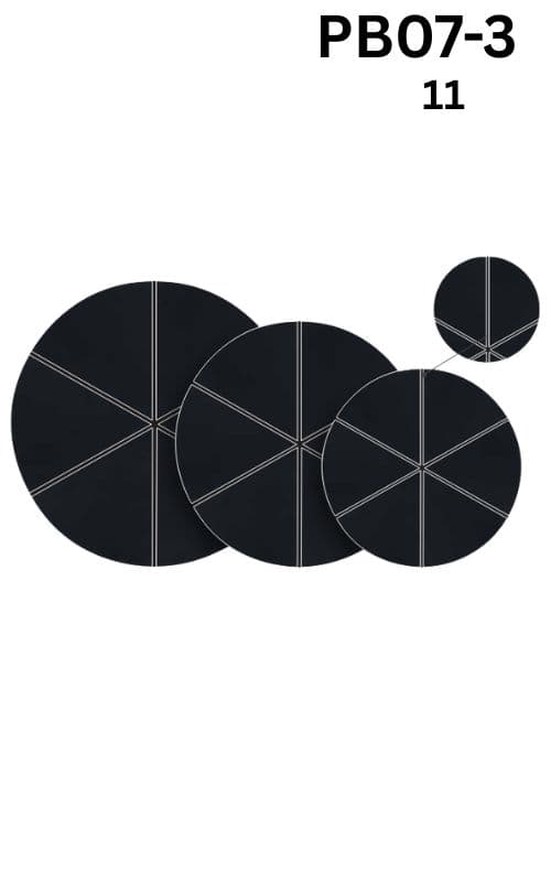 Pizza Platter - Premium Black Radial