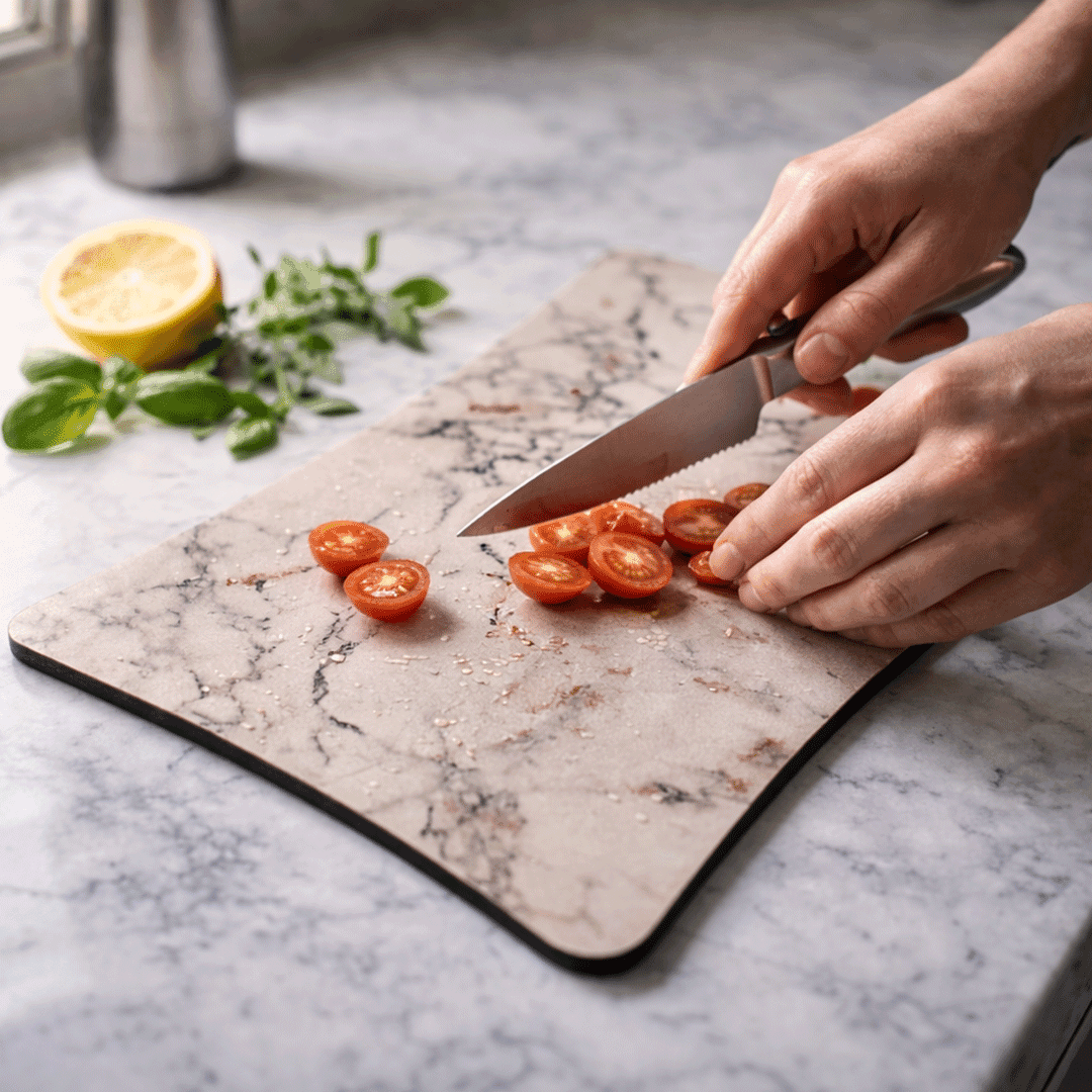 Lamikraft Paddle Chopping Board - Angled Handle