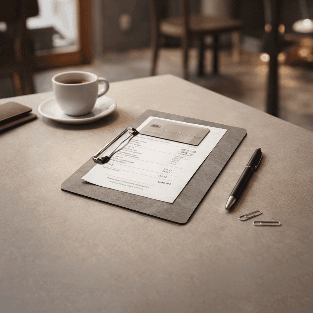 Modern Hospitality Clipboard - Landscape