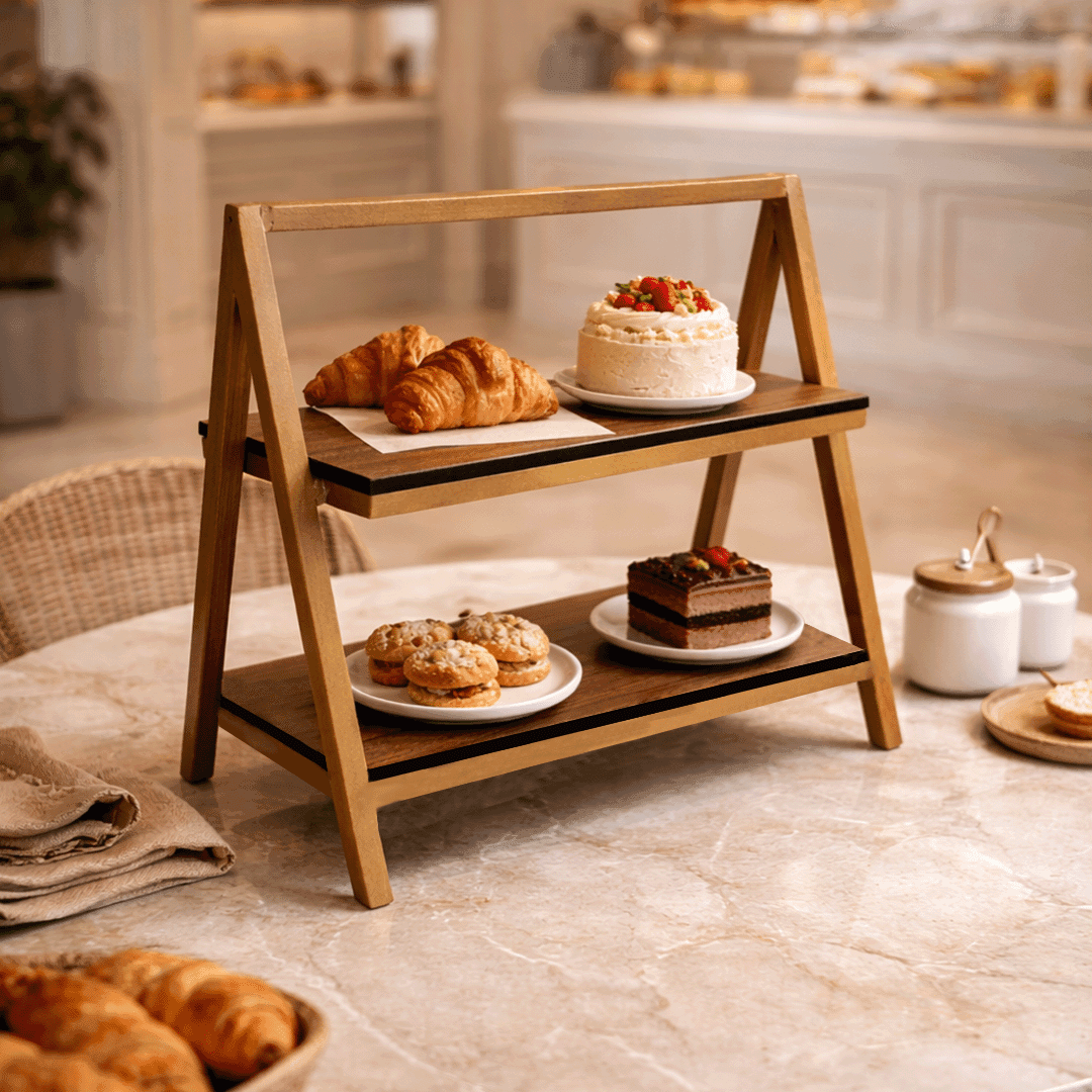 Elevated Form Display Stand