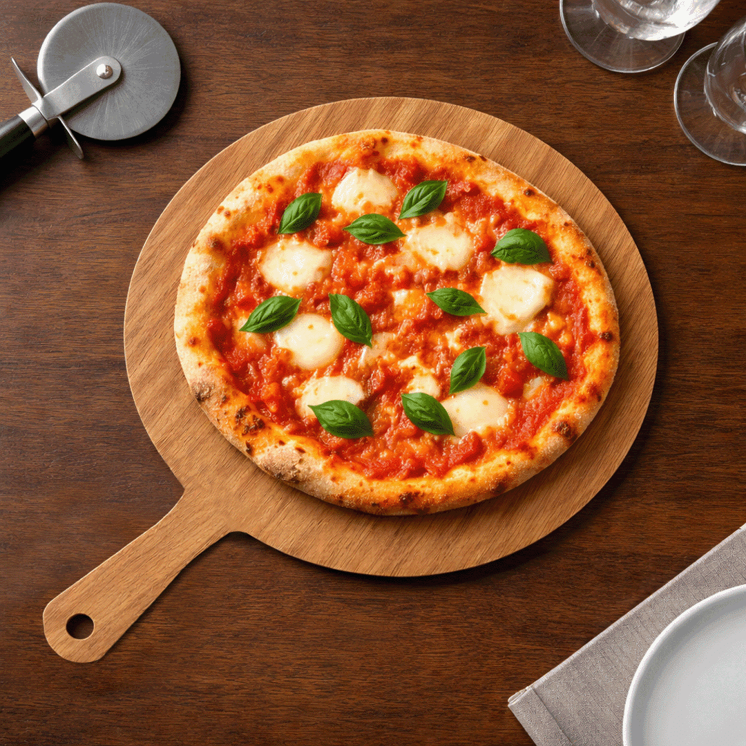 Pizza Platter - Round Paddle