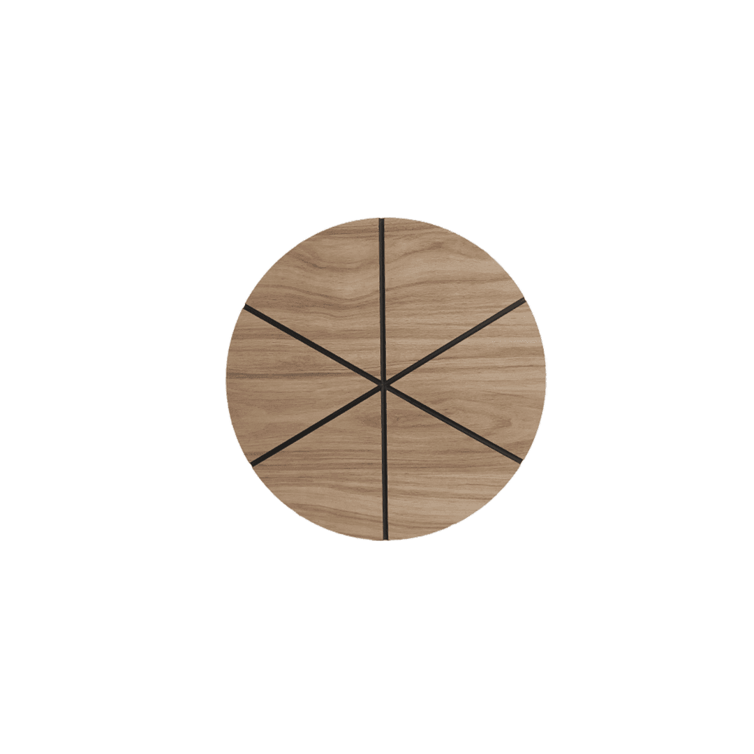 Pizza Platter - Honeygrain Radial Platter