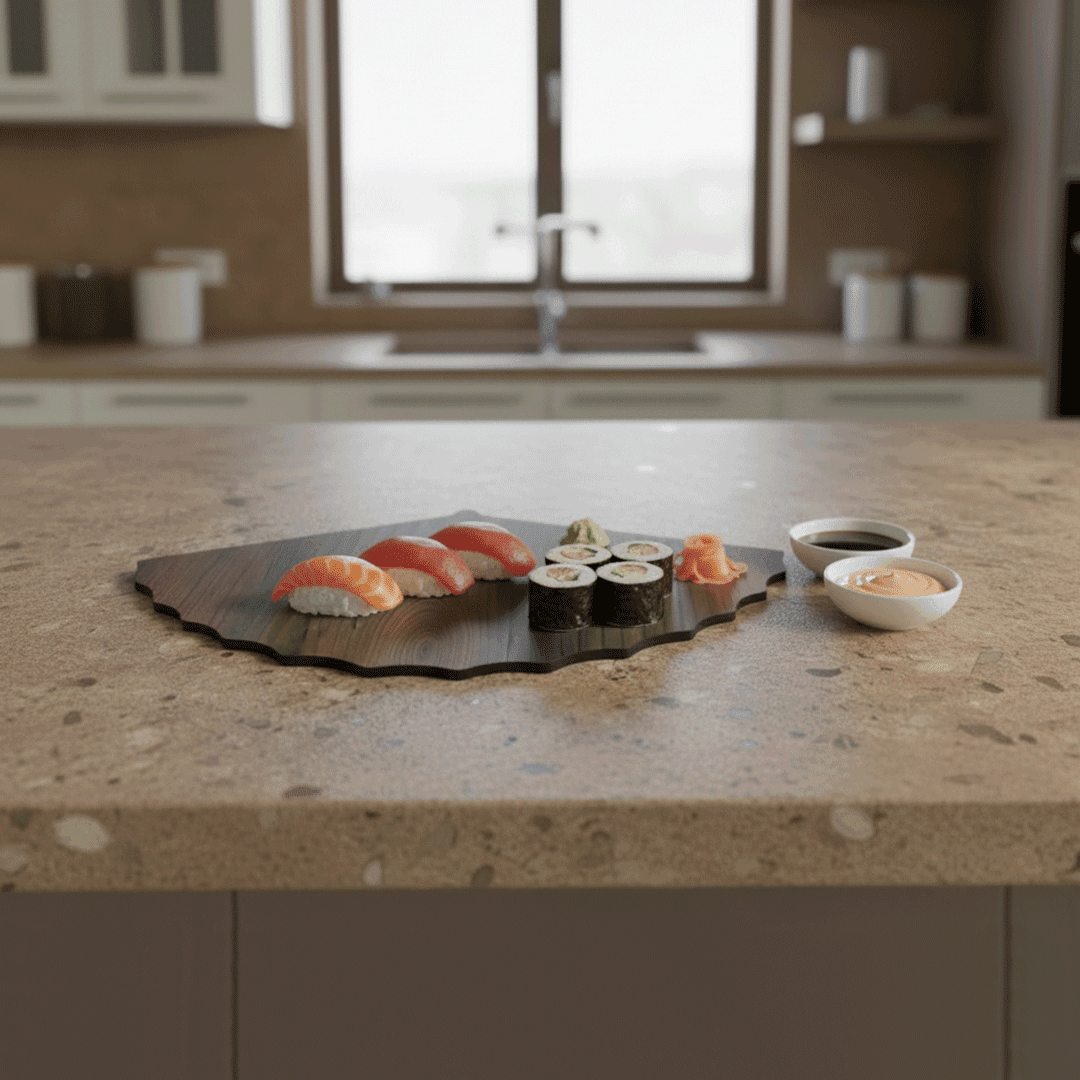 Lamikraft Fan Shaped Nova Sushi Platter