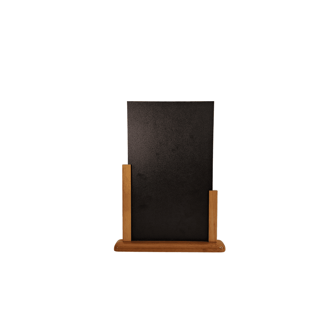 Countertop Menu Board with Wooden Stand - Variant 1