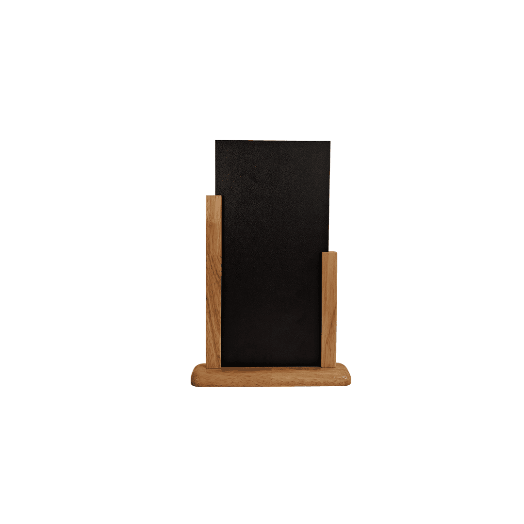 Countertop Menu Board with Wooden Stand - Variant 2