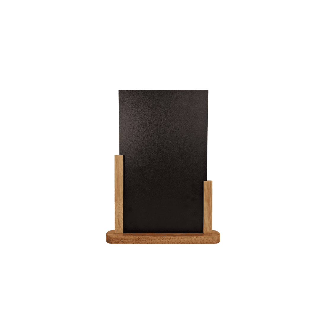 Countertop Menu Board with Wooden Stand - Variant 3