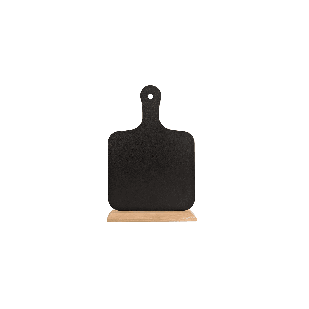 Tabletop Chalkboard Menu Stand - Chef Paddle